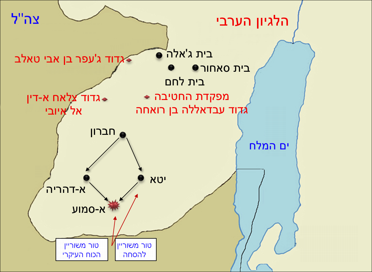 מפת מבצע סמוע